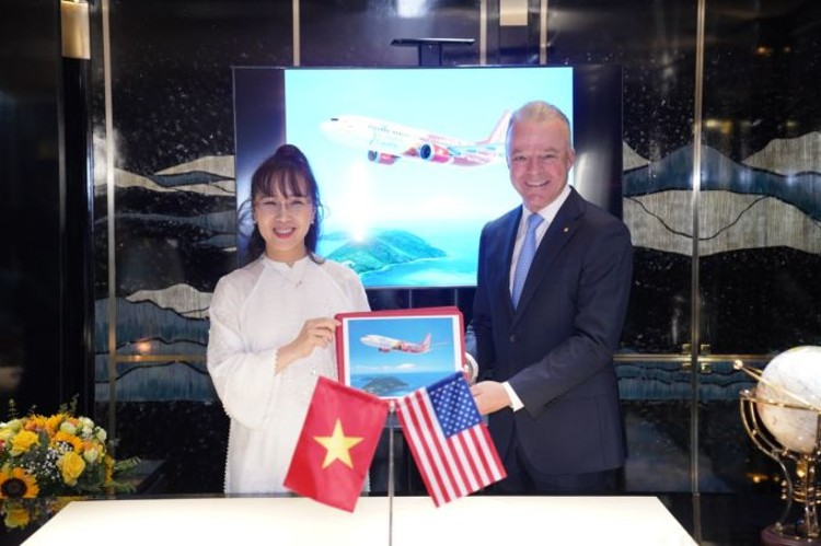 Vietjet và Boeing chốt kế hoạch giao tàu bay 1