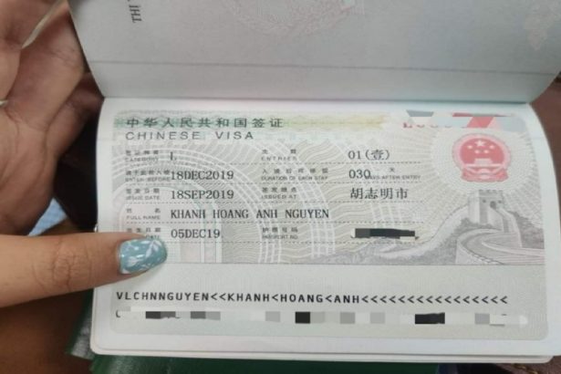 Visa du lịch Trung Quốc