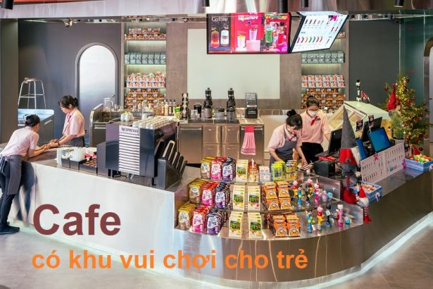 Reivew quán cafe có khu vui chơi trẻ em quận 1 - Con Cưng Kids Café