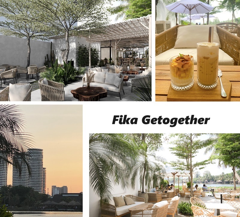 Fika Getogether là địa chỉ cafe view đẹp Bình Thạnh nổi tiếng.