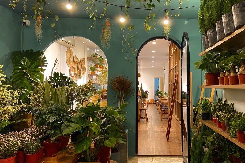 Túc Tắc là quán cafe View đẹp Bình Thạnh không gian ấm cúng.