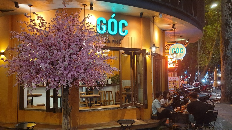 Góc - cafe quận 1.